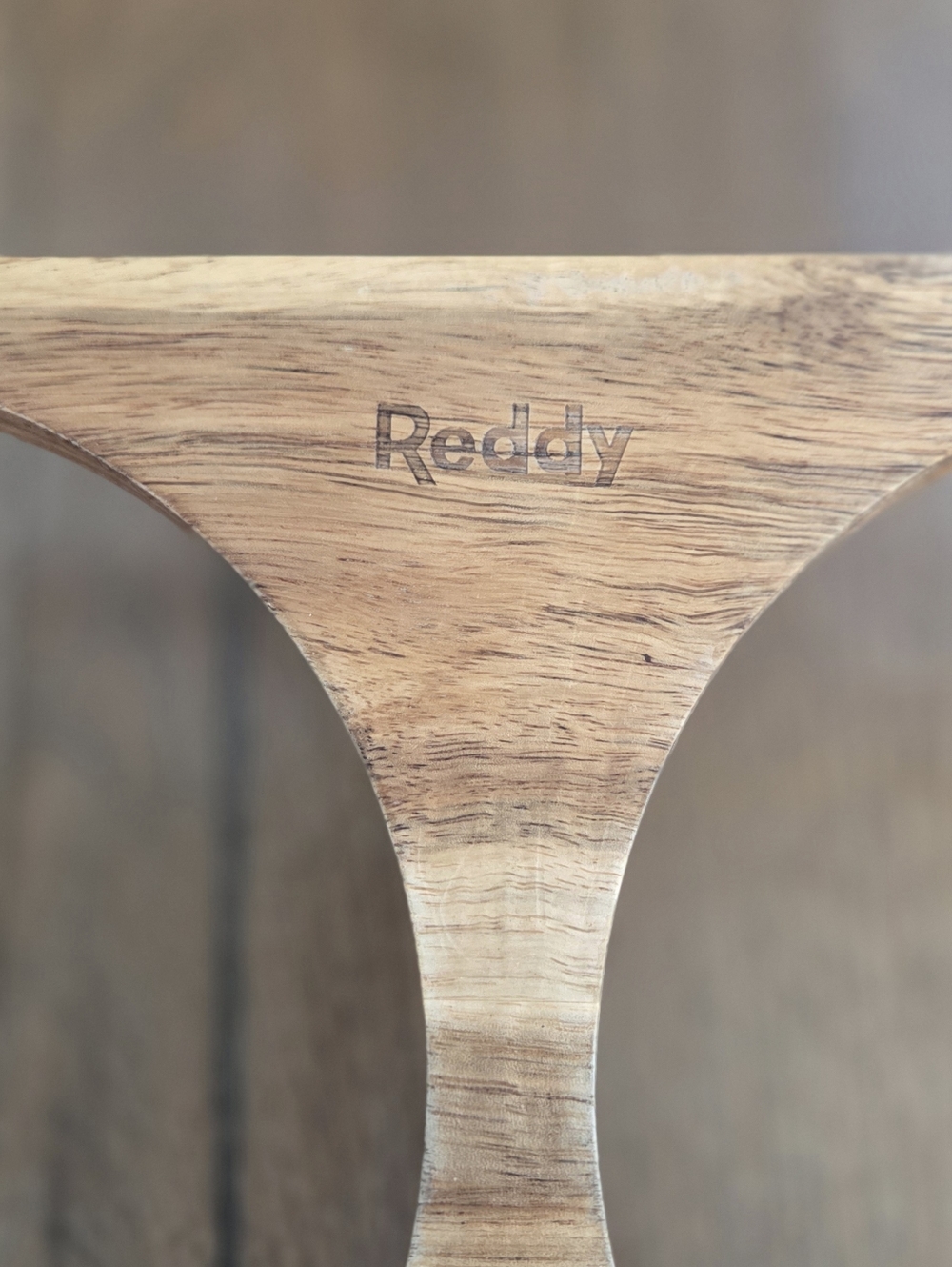 Reddy Elevated Dog Bowl - Wood Stand & Ceramic Bowl - Picture 5 of 5